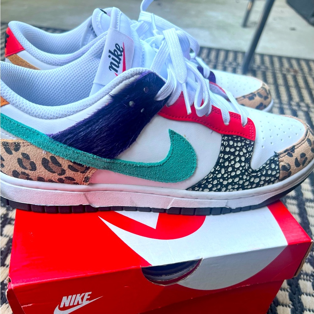 Nike Dunk Low SE Safari mix